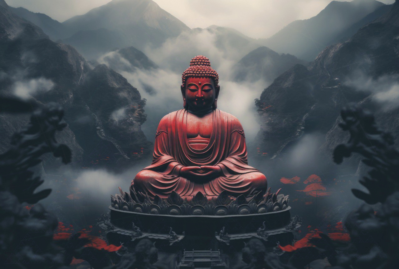 Ilustrație urbană meditativă